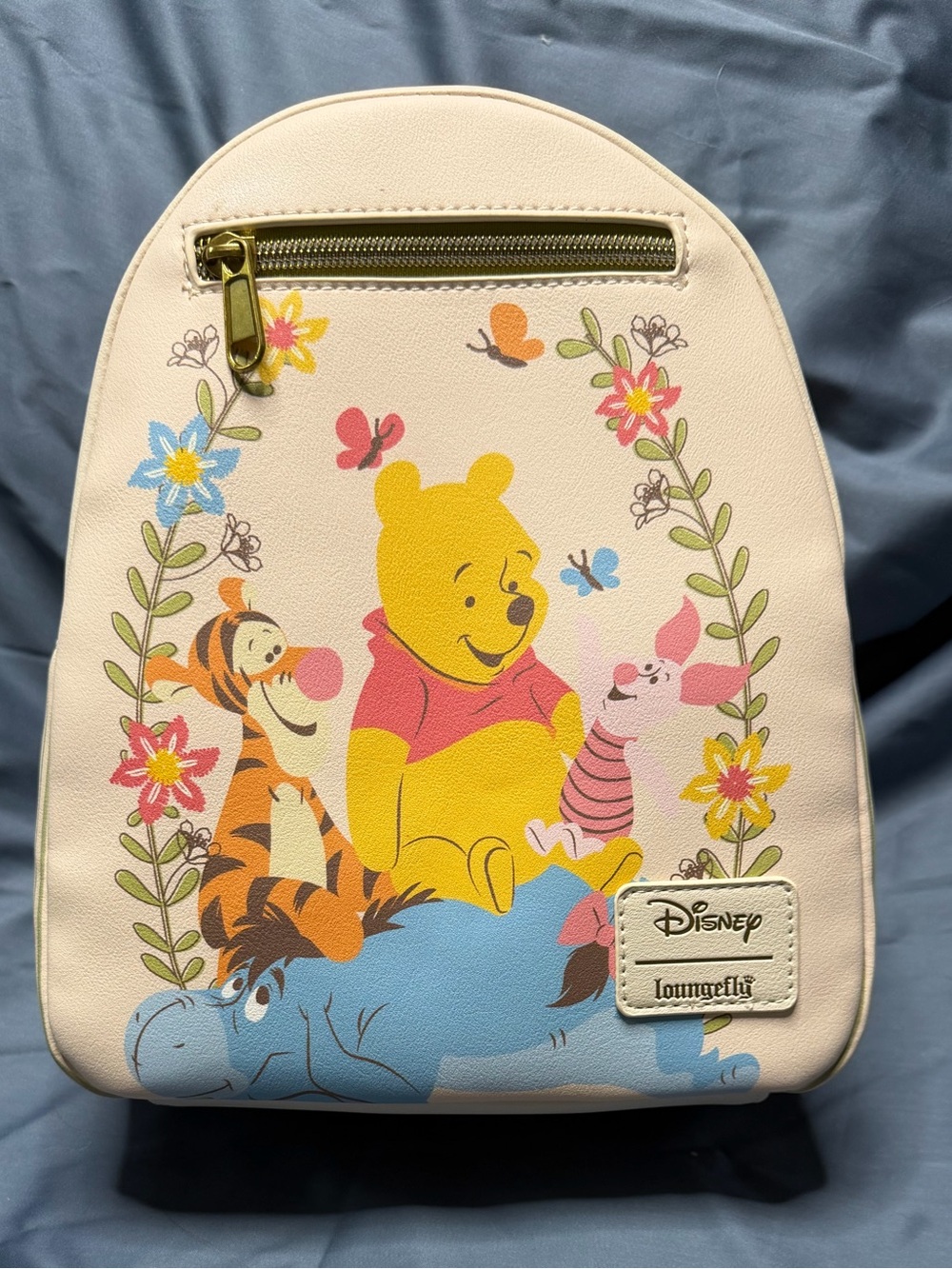 Disney Loungefly NWT Winnie the Pooh and Friends Backpack and Wallet set